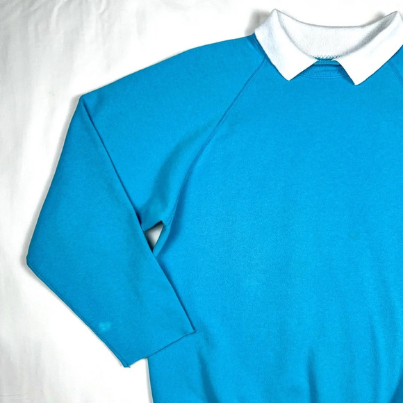 Vintage 90’s Collared Crewneck Pullover - Picture 5 of 8